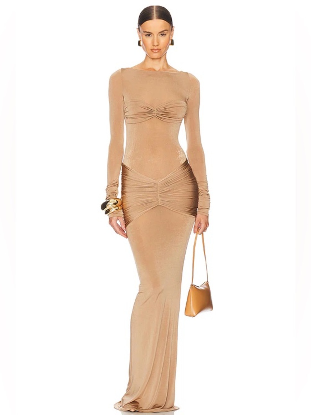 NWT HELSA Josephine Dress Truffle Size XL